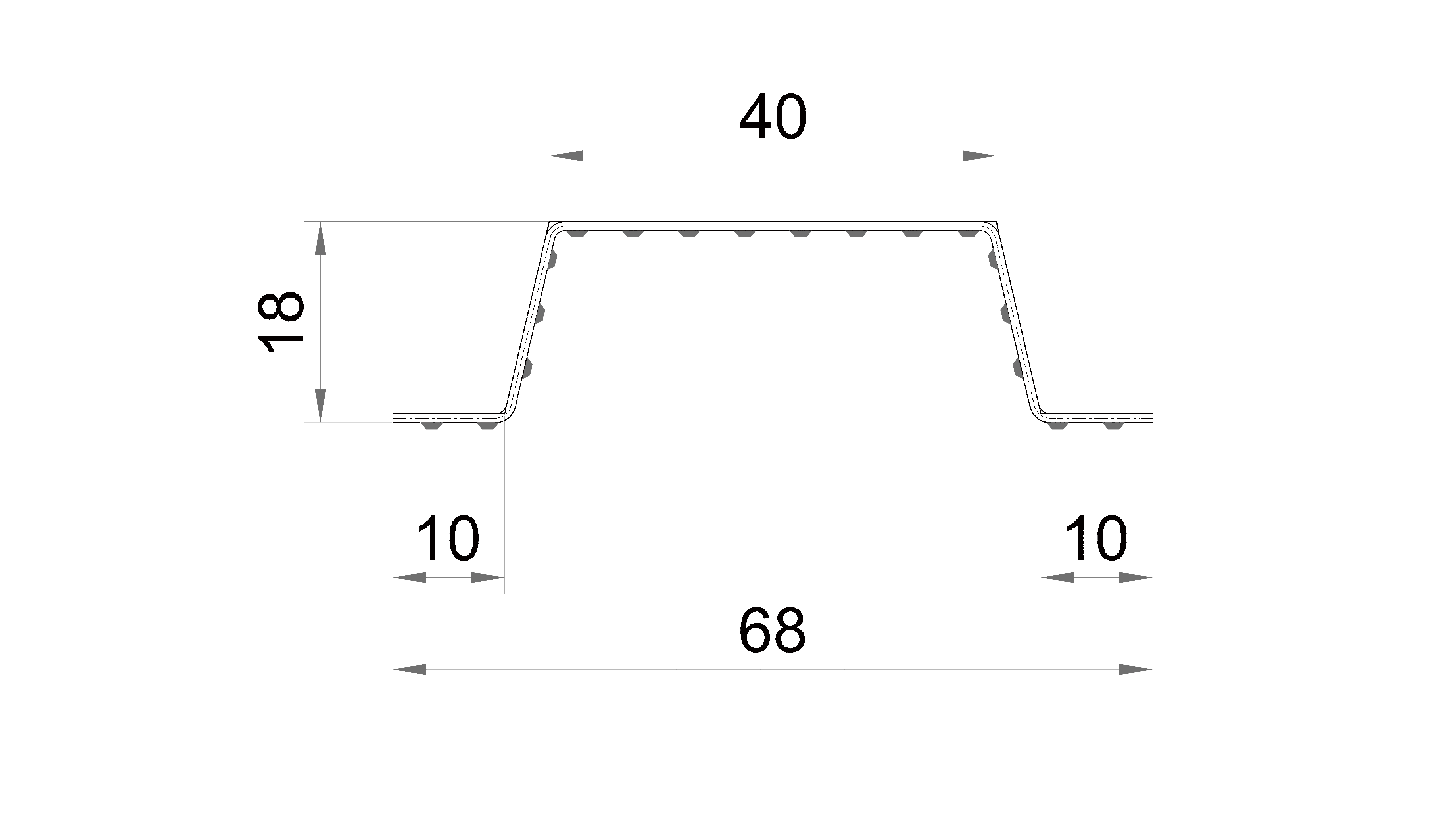 YX18-40 板型 202146- 模型